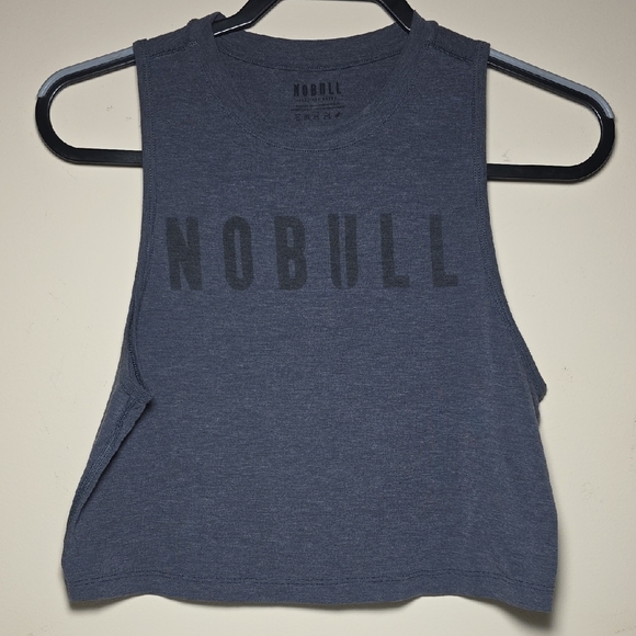 NOBULL Tops - NOBULL Women's Charcoal Cropped Muscle Tee
